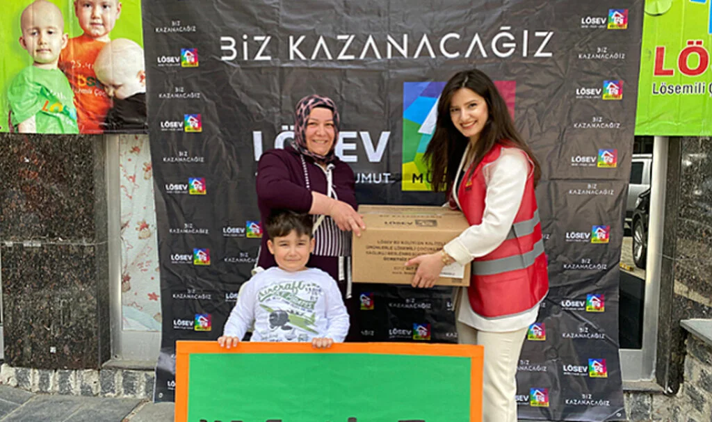 LÖSEV, Samsun'daki Kayıtlı Hastalara Kurban Bağışıyla Destek Verdi