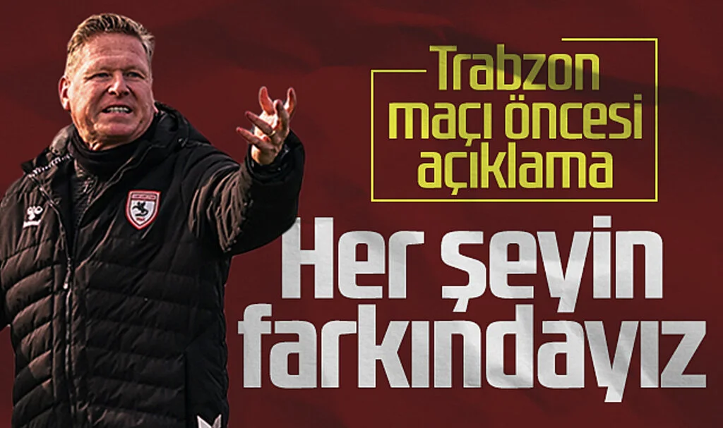 Markus Gisdol'dan Trabzonspor maçı öncesi açıklama: 'Her şeyin farkındayız'
