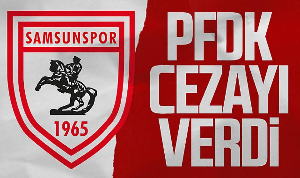 PFDK'den Samsunspor'a ceza! Trabzonspor maçındaki olaylar...