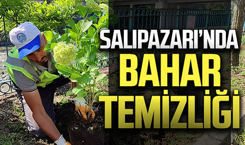 Salıpazarı Bahara Hazırlanıyor