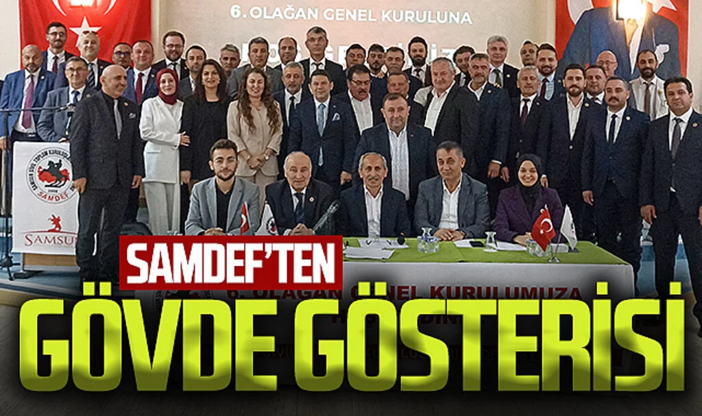 SAMDEF'ten gövde gösterisi