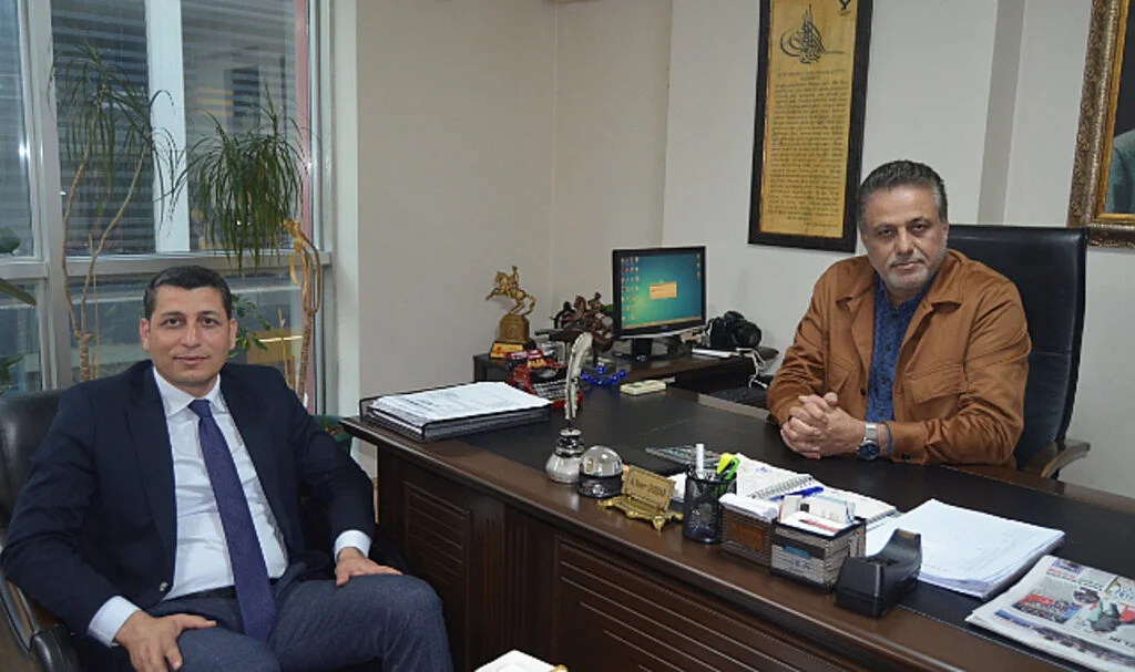 Samsun Anakent Turizm A.Ş. Genel Müdürü Fatih Karaçor'dan HHALK'a ziyaret 