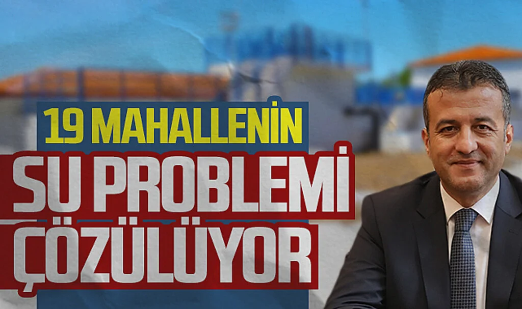 Samsun Büyükşehir Belediye Başkanı Halit Doğan: 19 mahallemizin su problemini çözüyoruz