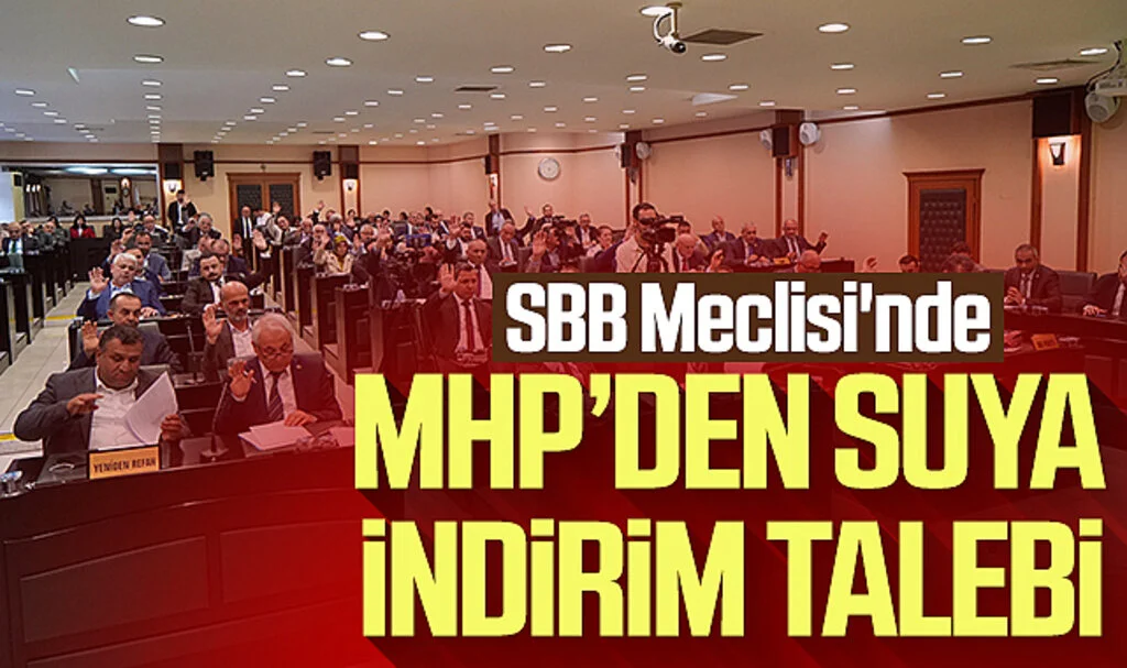 Samsun Büyükşehir Belediye Meclisi'nde MHP’den suya indirim talebi