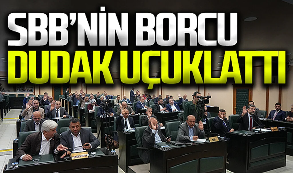 Samsun Büyükşehir Belediyesi'nin borcu dudak uçuklattı