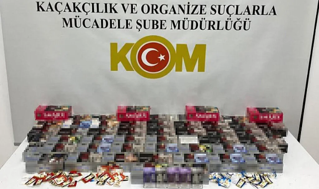 Samsun'da 11 bin adet doldurulmuş makaron ele geçirildi