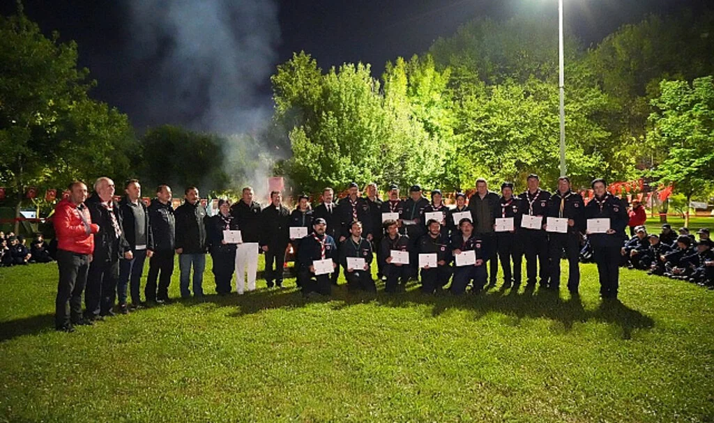 Samsun'da 19 Mayıs Kutlamaları İçin 270 İzci Kampa Girdi
