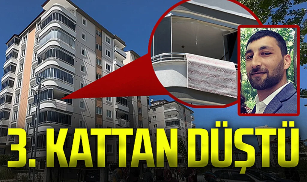 Samsun'da 3. Kattan Düşen Şahıs Hayatını Kaybetti