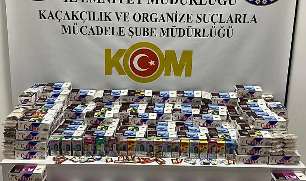 Samsun'da 41 bin 240 makaron ele geçirildi