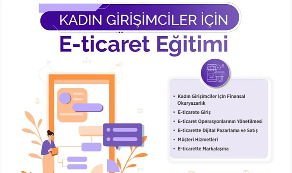 Samsun'da Kadın Girişimcilere E-Ticaret Eğitimleri Başlıyor
