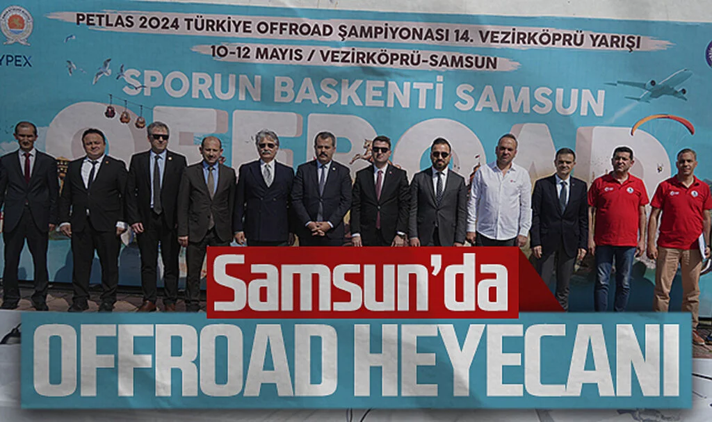 Samsun'da Tarihin En Kalabalık Offroad Şampiyonası Heyecanla Bekleniyor