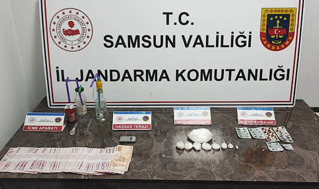 Samsun'da Uyuşturucu Operasyonunda 5 Şüpheli Yakalandı