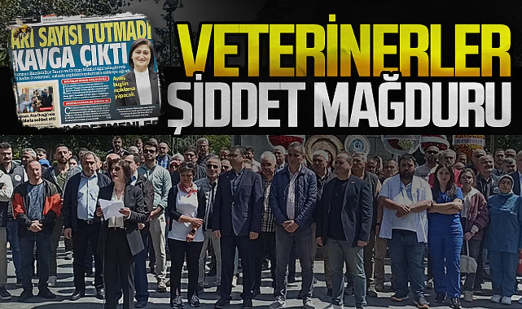 Samsun'da veteriner hekimlere saldırıya tepki gösterildi