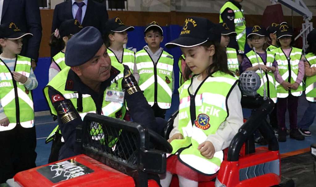 Samsun Havza'da Okul Öncesi Öğrencilere Trafik Eğitimi Verildi