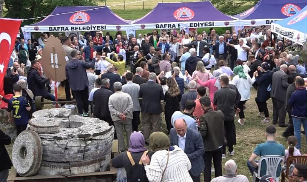 Samsun Mübadil Yemekleri Şenliği'nde 80 yemek beğeniye sunuldu