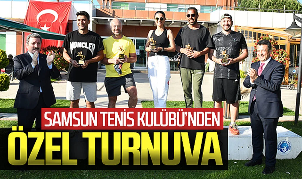 Samsun Tenis Kulübü'nden özel turnuva