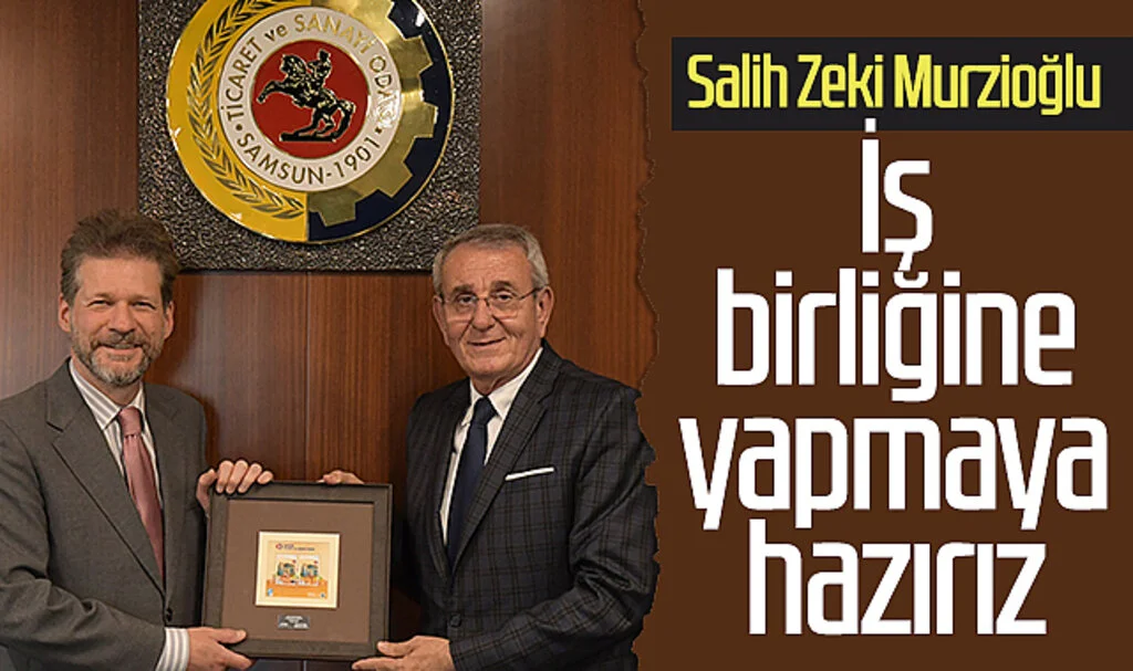 Samsun Ticaret ve Sanayi Odası ile Kuzey Makedonya Büyükelçisi Arasında İş Birliği Anlaşması