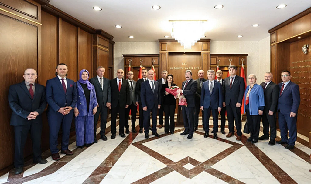 Samsun Valisi Orhan Tavlı, SGK Çalışanlarının Gününü Kutladı