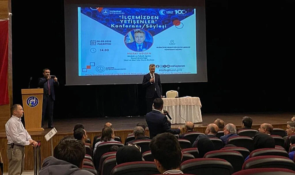 Samsun Vezirköprü 'de "İlçemizden Yetişenler" Projesi, Başkan Murat Gülşen Öğrencilerle Buluştu