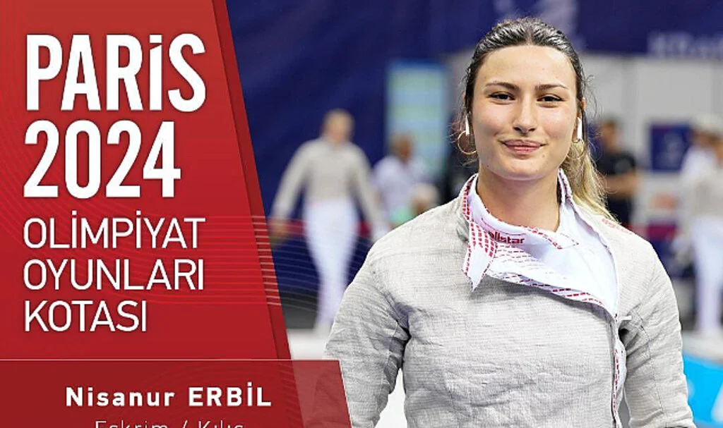 Samsunlu Milli Eskrimci Nisanur Erbil, Paris 2024 Yolcusu