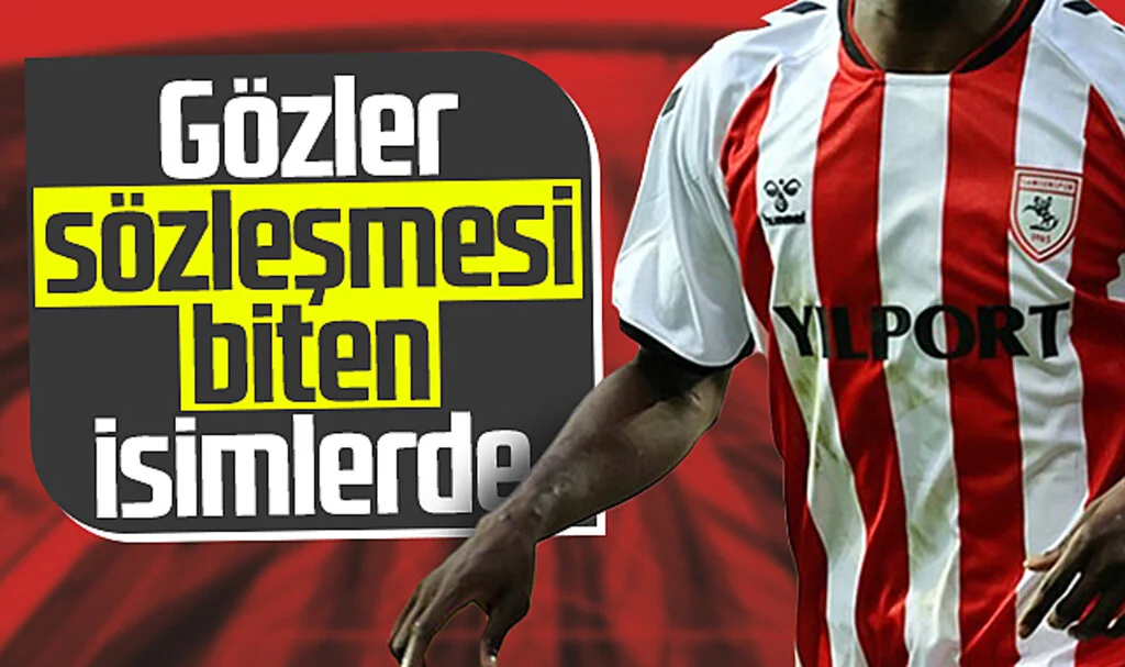 Samsunspor'da Gözler Sözleşmesi Biten İsimlerde