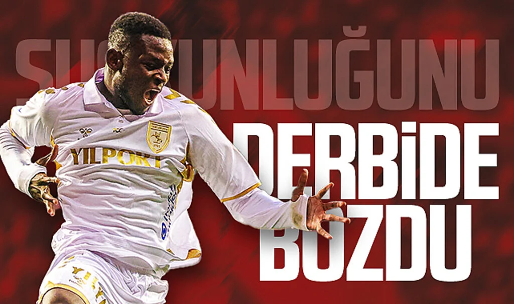 Samsunspor'da Marius gol sessizliğini Trabzonspor maçında bozdu