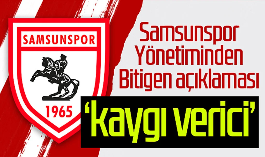 Samsunspor'da Yönetimin Abdulkadir Bitigen Kaygısı