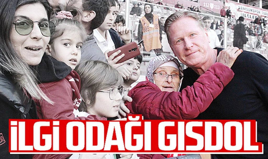 Samsunspor taraftarının ilgi odağı Markus Gisdol