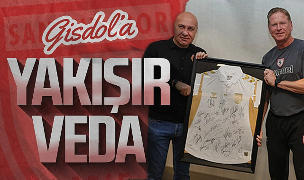 Samsunspor Teknik Direktör Markus Gisdol'e yakışır veda