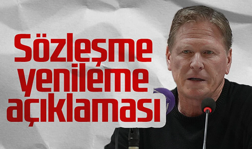 Samsunspor Teknik Direktörü Markus Gisdol'dan sözleşme yenileme açıklaması