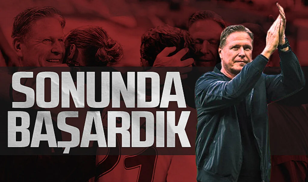 Samsunspor Teknik Direktörü Markus Gisdol: Sonunda başardık
