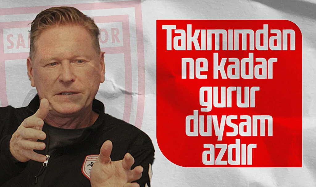 Samsunspor Teknik Direktörü Markus Gisdol: 'Takımımdan Ne Kadar Gurur Duyarsam Azdır