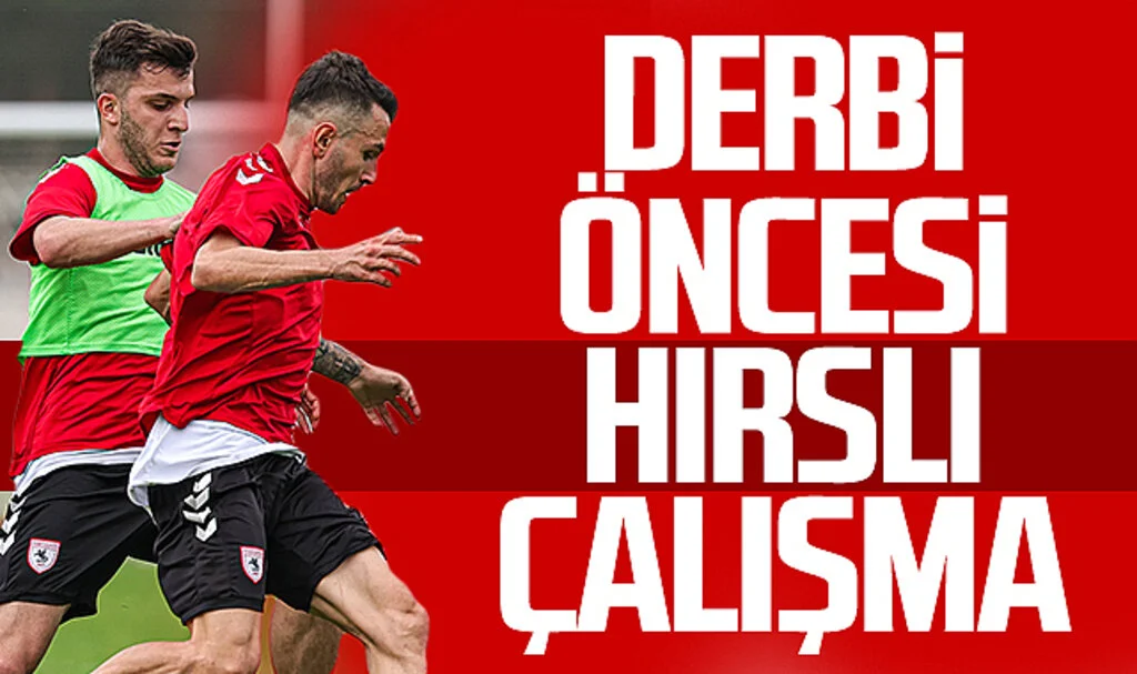 Samsunspor, Trabzonspor derbisinin hazırlıklarını sürdürüyor
