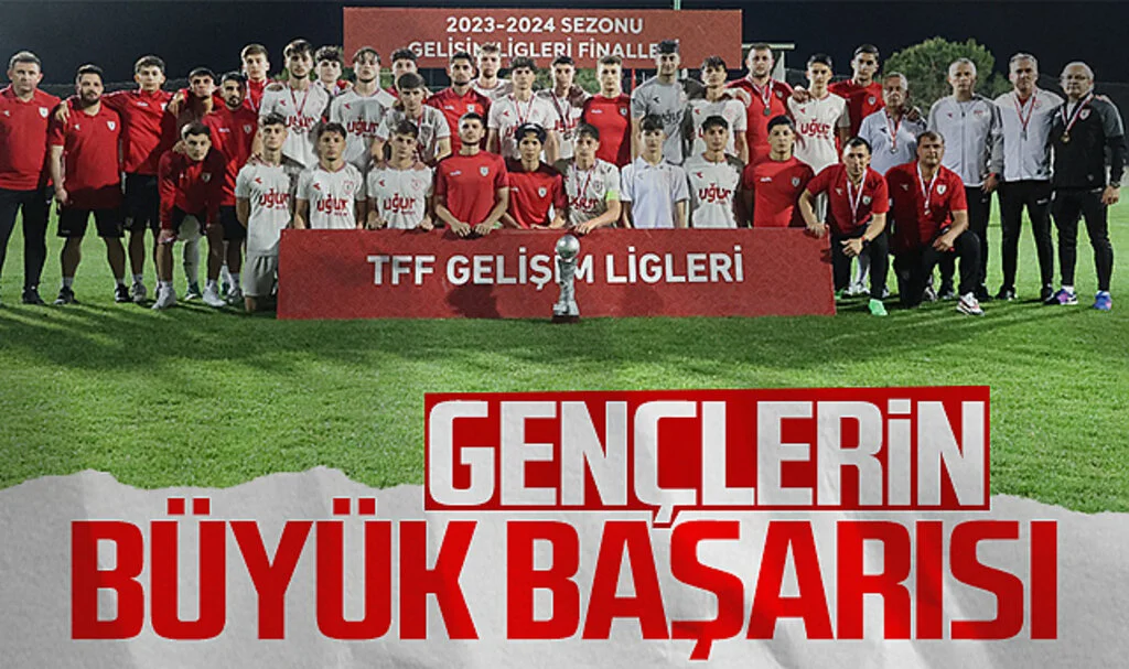 Samsunspor U19'un büyük başarısı