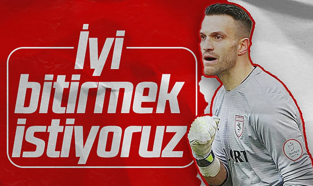 Samsunspor’un tecrübeli kalecisi Okan Kocuk: İyi bitirmek istiyoruz
