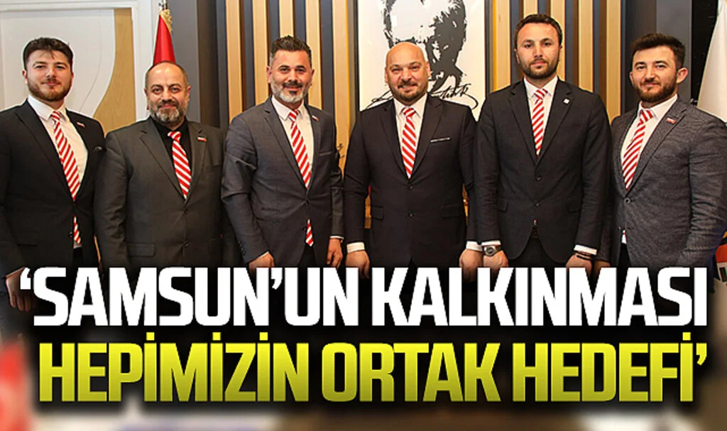 Sevdamız Samsun'dan Atakum Belediyesi'ne ziyaret: Samsun'un kalkınması hepimizin ortak hedefi