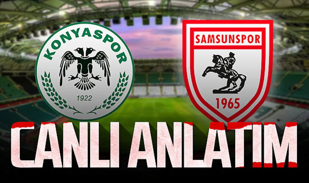 Son Dakika! Konyaspor - Samsunspor (Canlı Yayın)