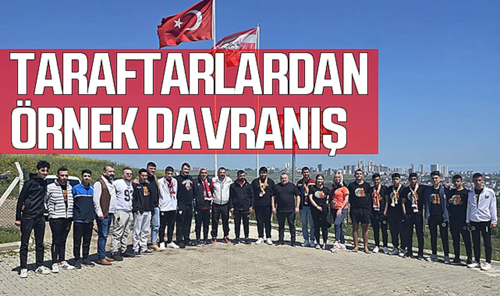 Taraftarlardan Örnek Davranış