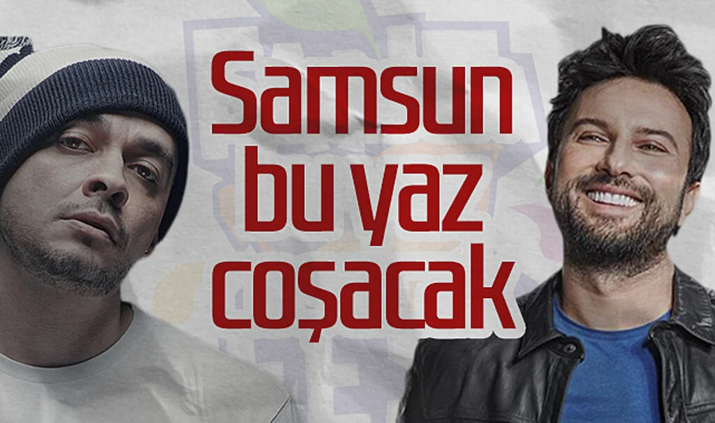 Tarkan ve Ceza Fanta Fest'le Samsun'a Geliyor