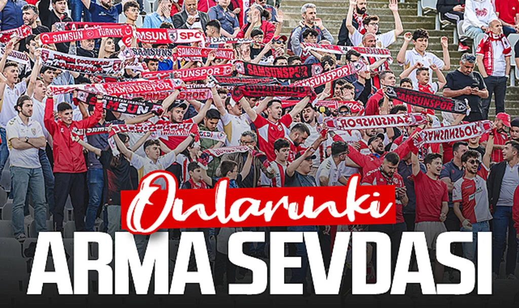 Tribün Sevdası Sınır Tanımıyor: Samsunsporlu Taraftarlar Yine Yalnız Bırakmadı
