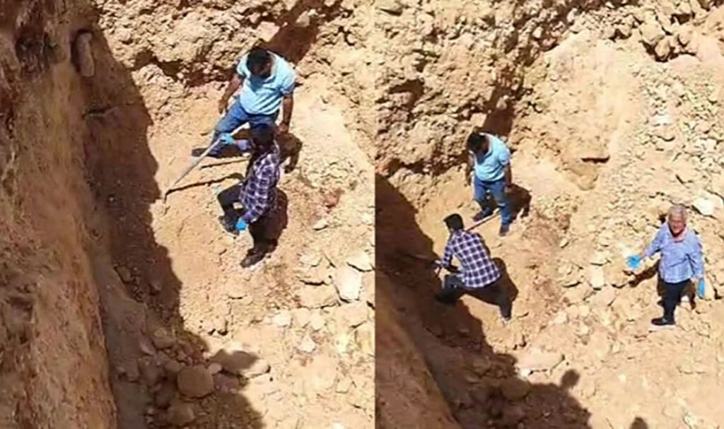 Vahşet: Darbedilip lastik içinde yakılarak 6 metre derinliğe gömülmüş