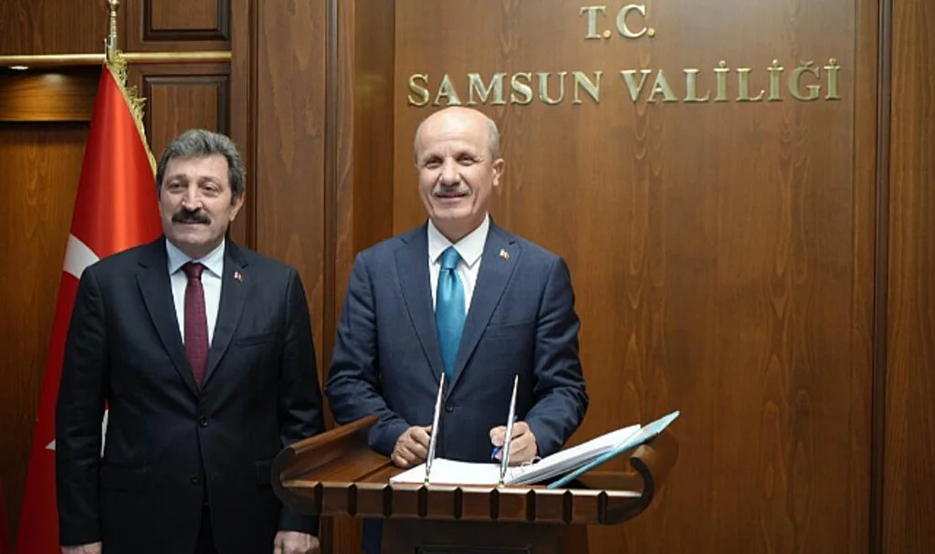 YÖK Başkanı Özvar, Samsun'da Temaslara Başladı