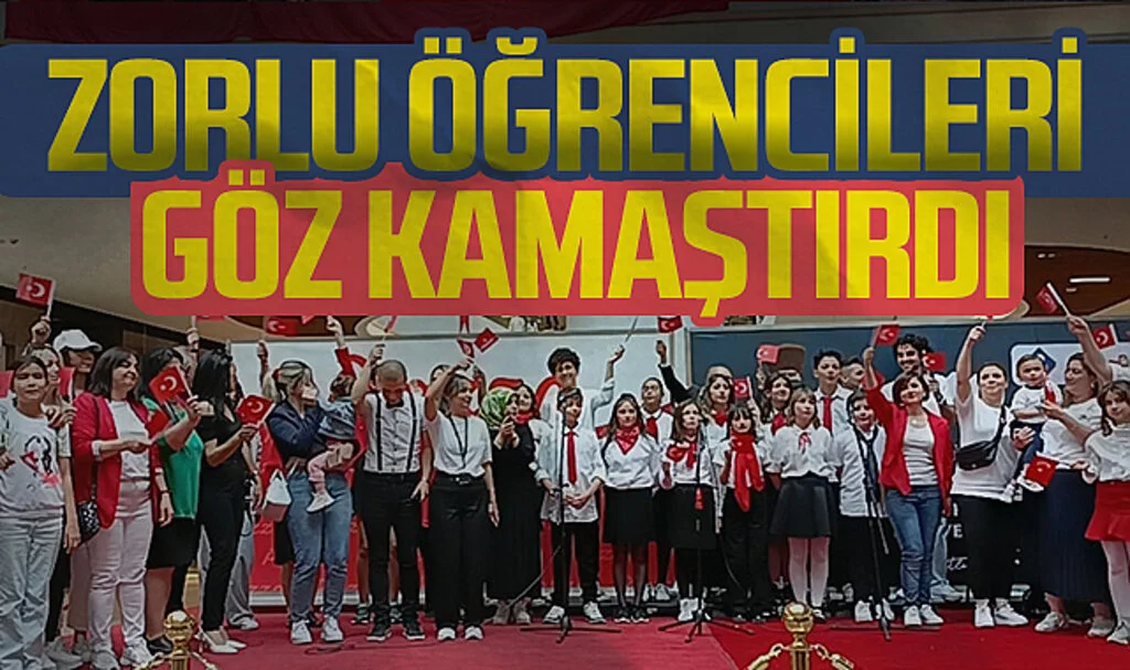 Zorlu Eğitim Kurumları öğrencileri göz kamaştırdı