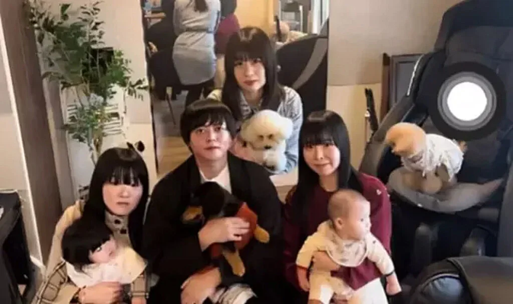 4 karısı, 2 kız arkadaşı olan 35 yaşındaki Japon adam 10 yıldır çalışmıyor!