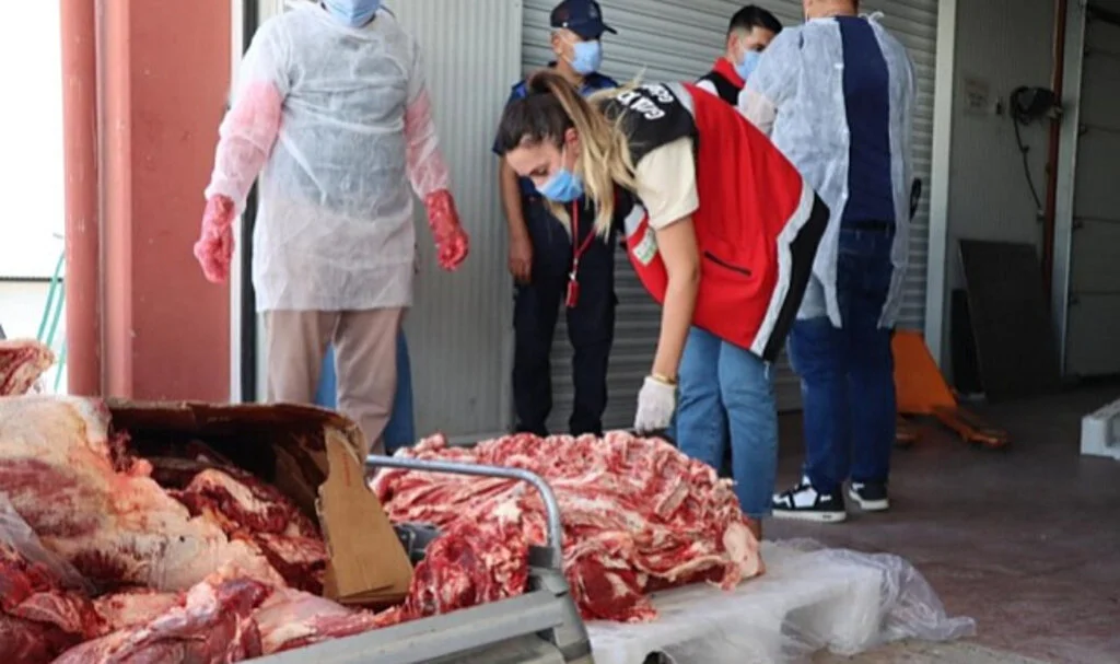 650 Kilogram Veremli Et Ele Geçirildi