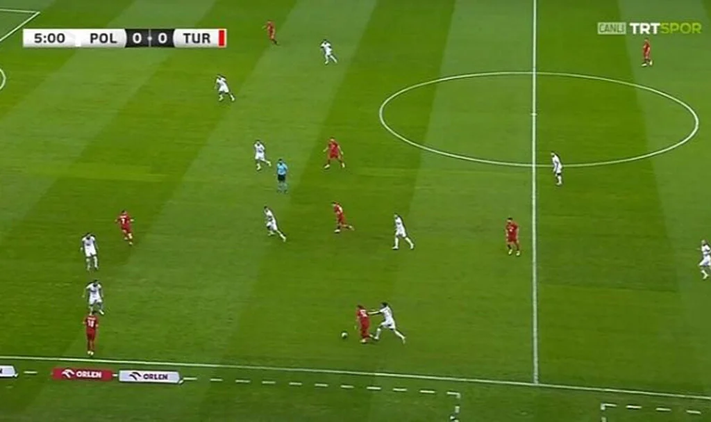 A Milli Futbol Takımı'nın Polonya Maçında Beklenmedik Olay