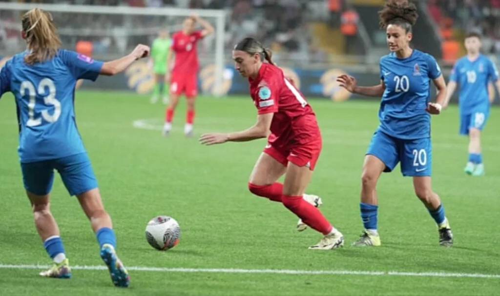 A Milli Kadın Futbol Takımı tek golle kazandı