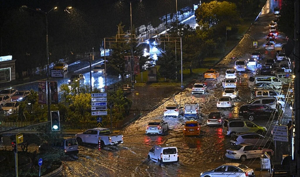 Ankara'da Sel Felaketi