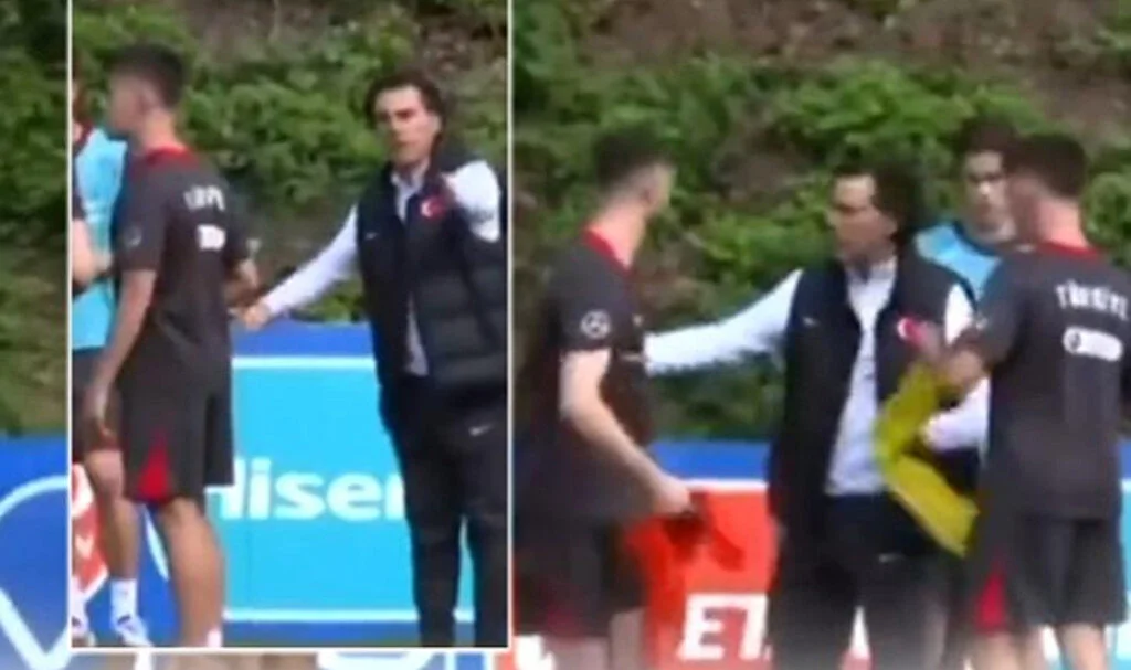 Arda Güler ve Montella Arasında Gergin Anlar