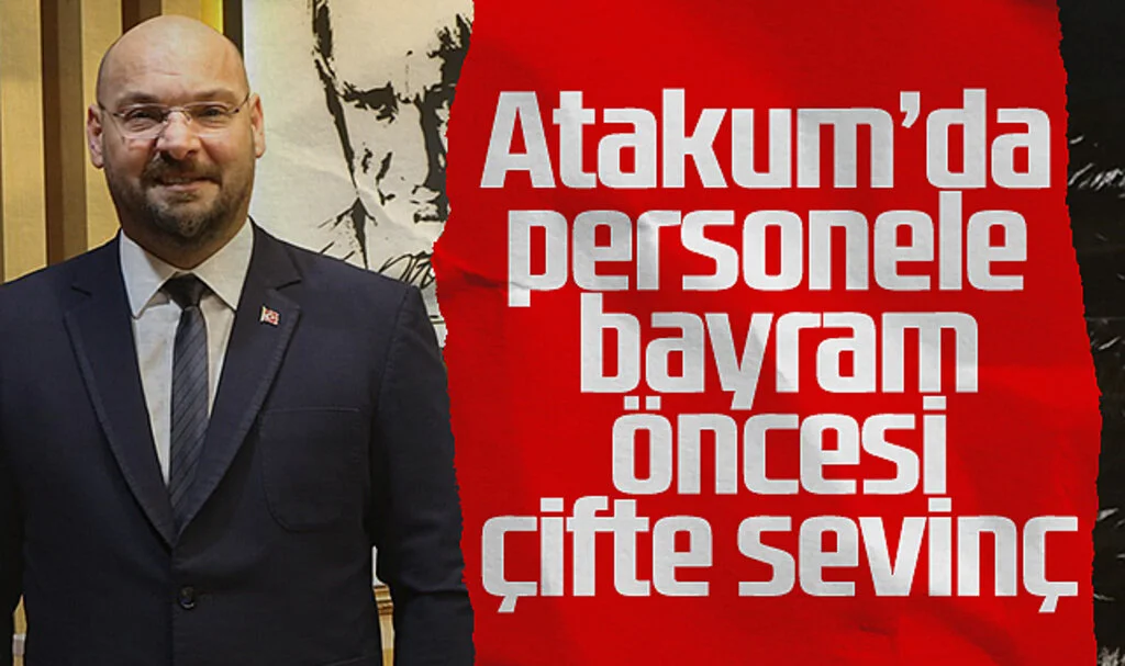Atakum Belediyesi Personeli Bayram Öncesi Çifte Sevinç Yaşadı